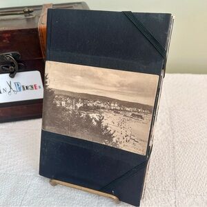 One-of-a-Kind Artist’s Collage Journal • Upcycled Hardcover Book by In Pieces